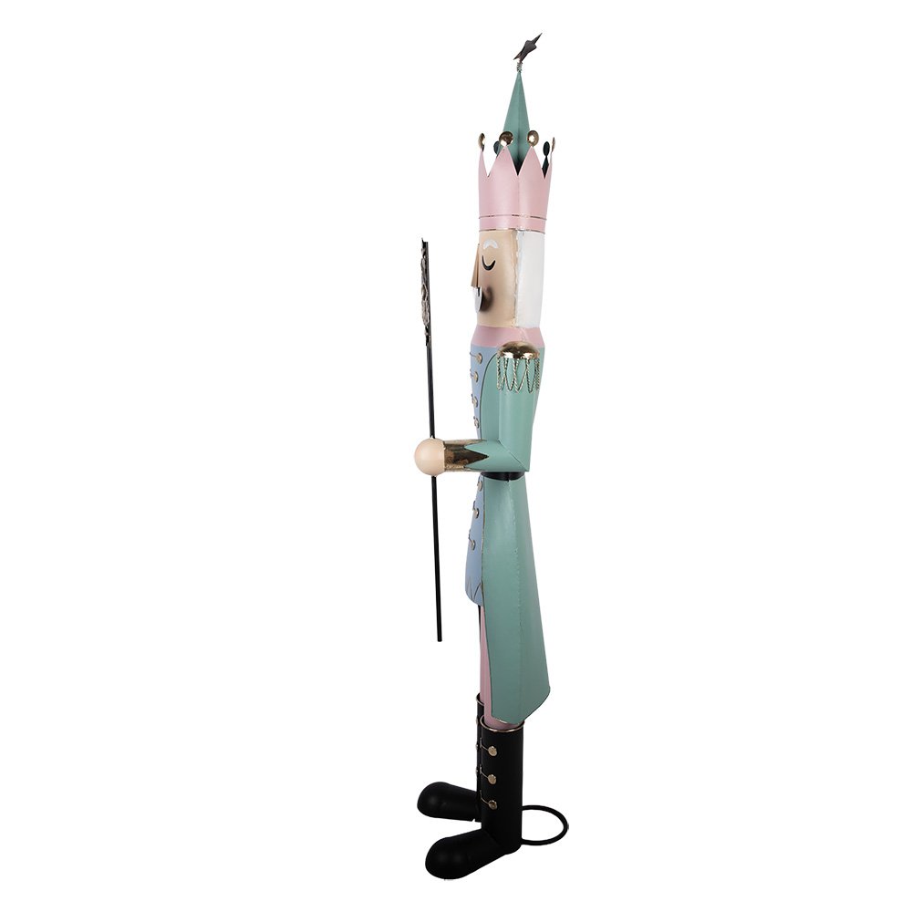 Nagyméretű karácsonyi diótörő figura 171 cm – kék