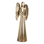 Nagyméretű karácsonyi angyal figura 68 cm – arany