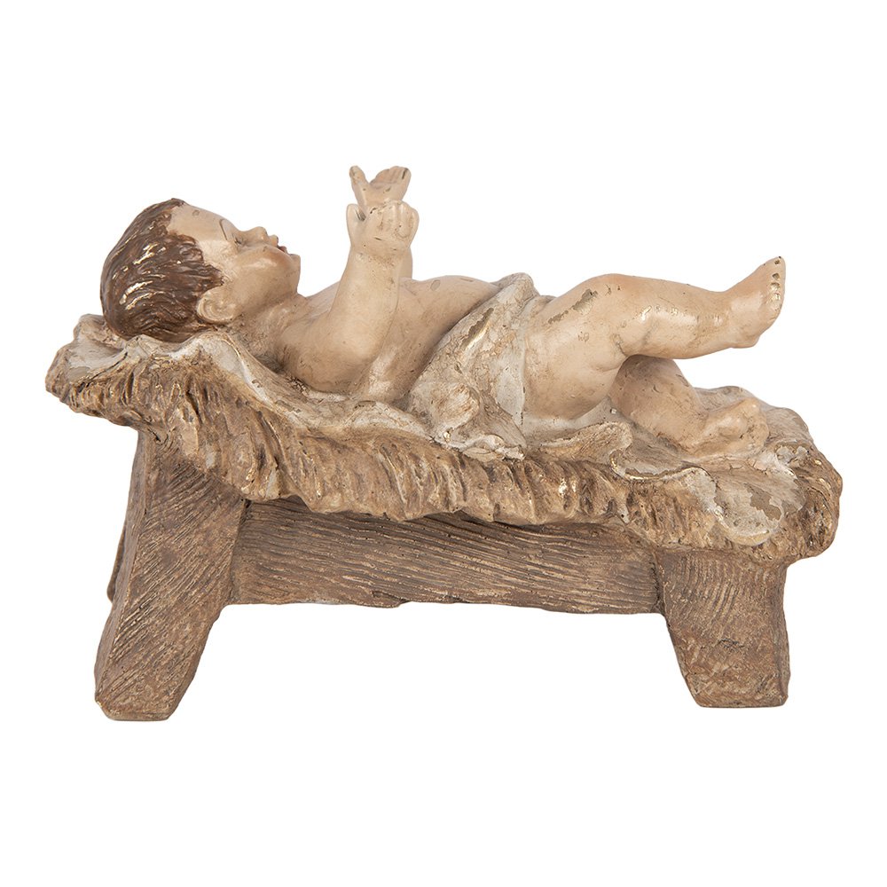 Karácsonyi figura 47 cm – bézs