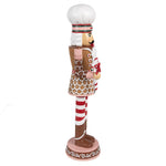 Karácsonyi diótörő figura 46 cm – barna