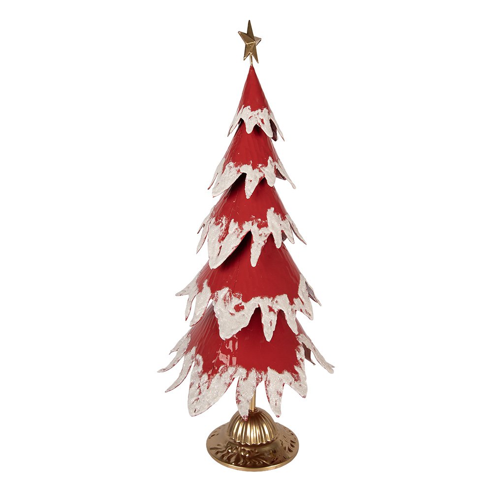 Nagyméretű karácsonyfa 84 cm – piros