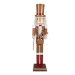 Karácsonyi diótörő figura – barna