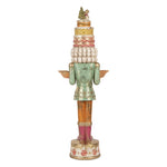 Karácsonyi diótörő figura 41 cm – barna
