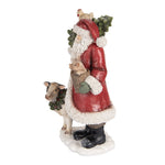 Karácsonyi télapó figura 30 cm – piros