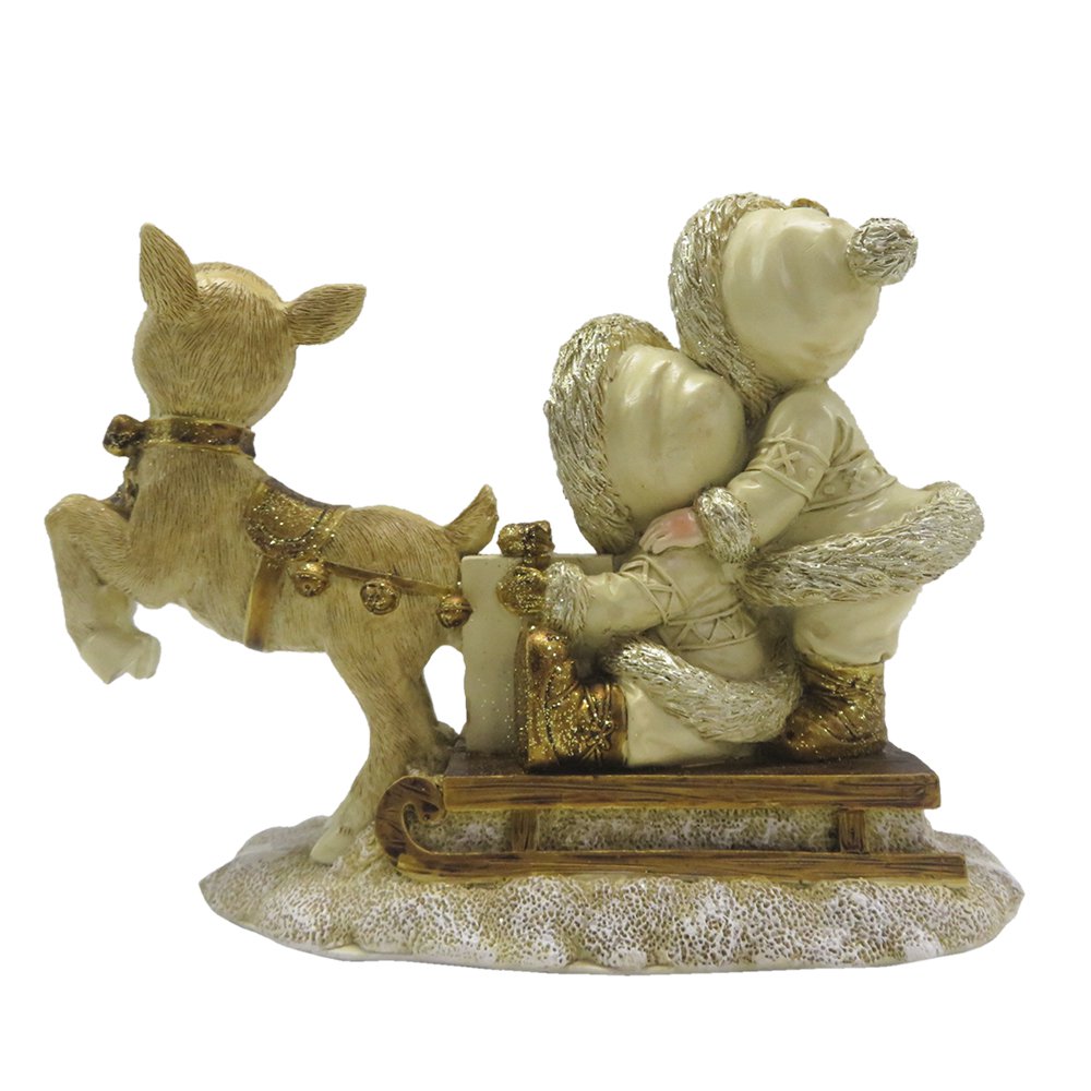 Karácsonyi figura 12 cm – arany
