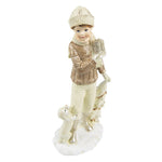 Karácsonyi figura 22 cm – bézs