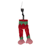 Karácsonyi manó figura 39 cm – piros