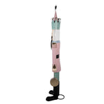 Nagyméretű karácsonyi diótörő figura 174 cm – rózsaszín