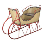 Nagyméretű karácsonyi házikó dekoráció 104 cm – bézs
