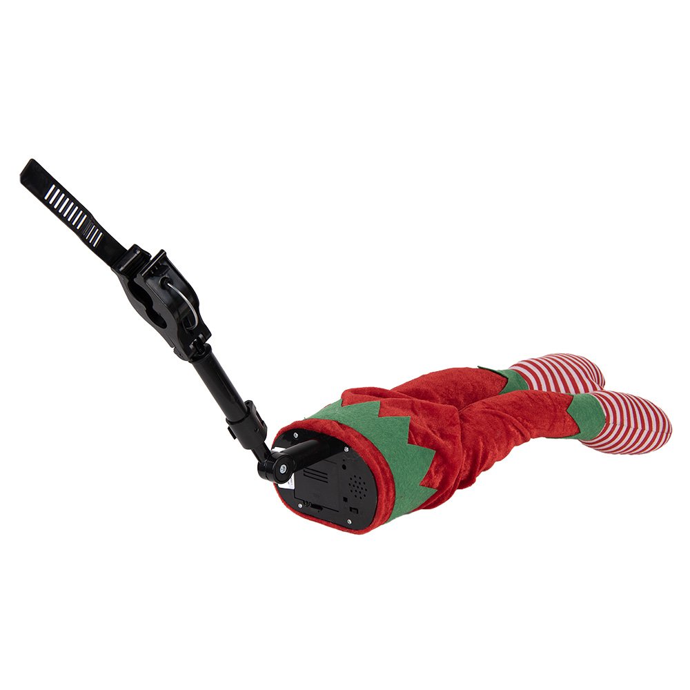Karácsonyi manó figura 39 cm – piros
