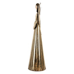 Nagyméretű karácsonyi angyal figura 68 cm – arany