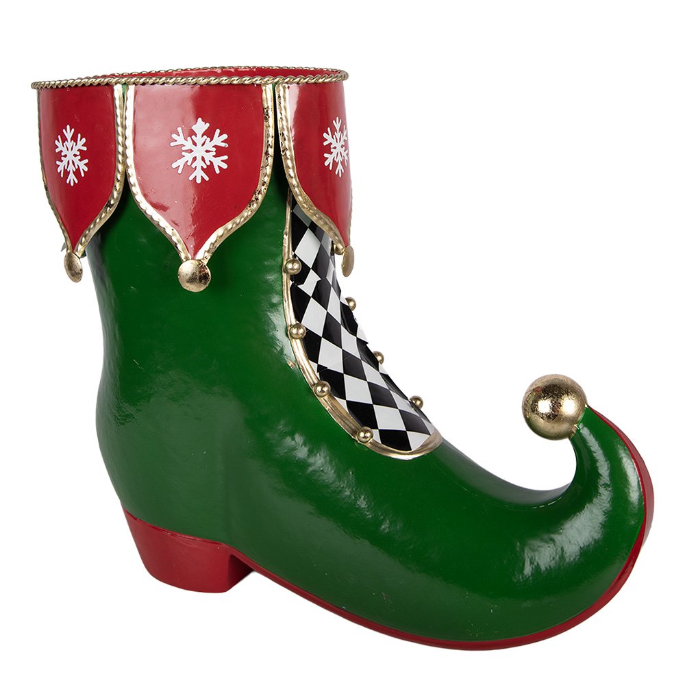 Karácsonyi figura 31 cm – zöld