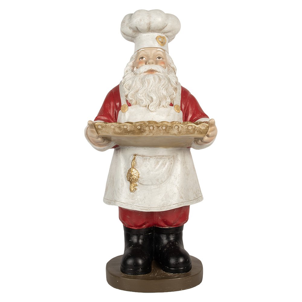 Nagyméretű karácsonyi télapó figura 81 cm – piros