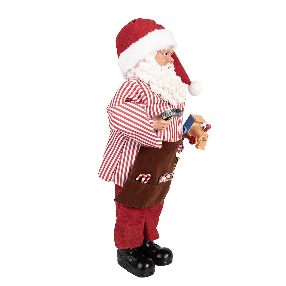 Karácsonyi télapó figura 45 cm – piros