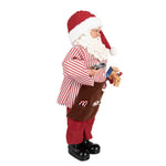 Karácsonyi télapó figura 45 cm – piros