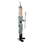 Nagyméretű karácsonyi diótörő figura 171 cm – kék