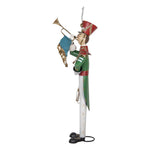Nagyméretű karácsonyi diótörő figura 218 cm – zöld, fehér