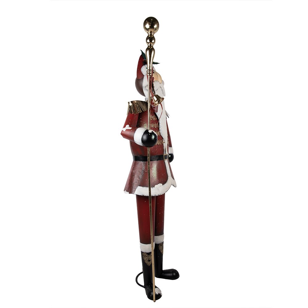 Nagyméretű karácsonyi télapó figura 205 cm – piros