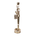 Karácsonyi diótörő figura 38 cm – arany