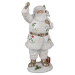 Karácsonyi télapó figura 43 cm – fehér