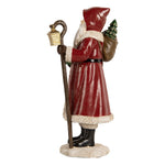 Karácsonyi télapó figura 26 cm – piros