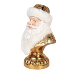 Karácsonyi télapó figura 32 cm – fehér