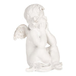 Karácsonyi angyal figura – fehér