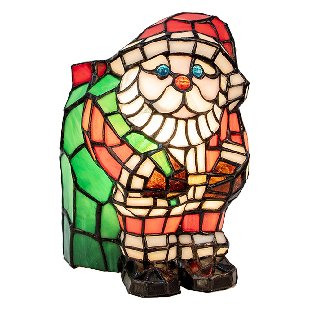 Karácsonyi télapó figura 22 cm – többszínű