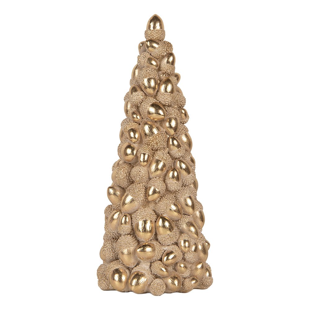 Karácsonyfa 31 cm – barna