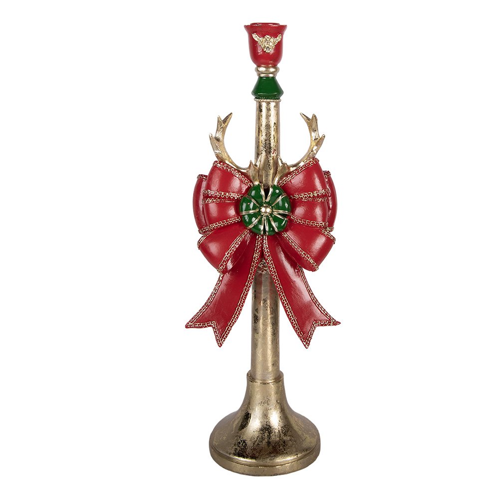 Karácsonyi gyertyatartó 45 cm – arany
