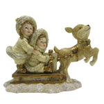 Karácsonyi figura 12 cm – arany