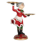 Nagyméretű karácsonyi télapó figura 62 cm – piros