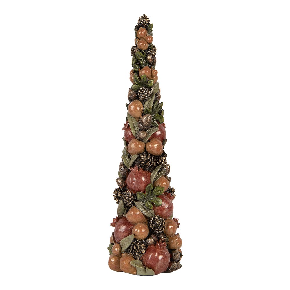 Karácsonyfa 37 cm – barna