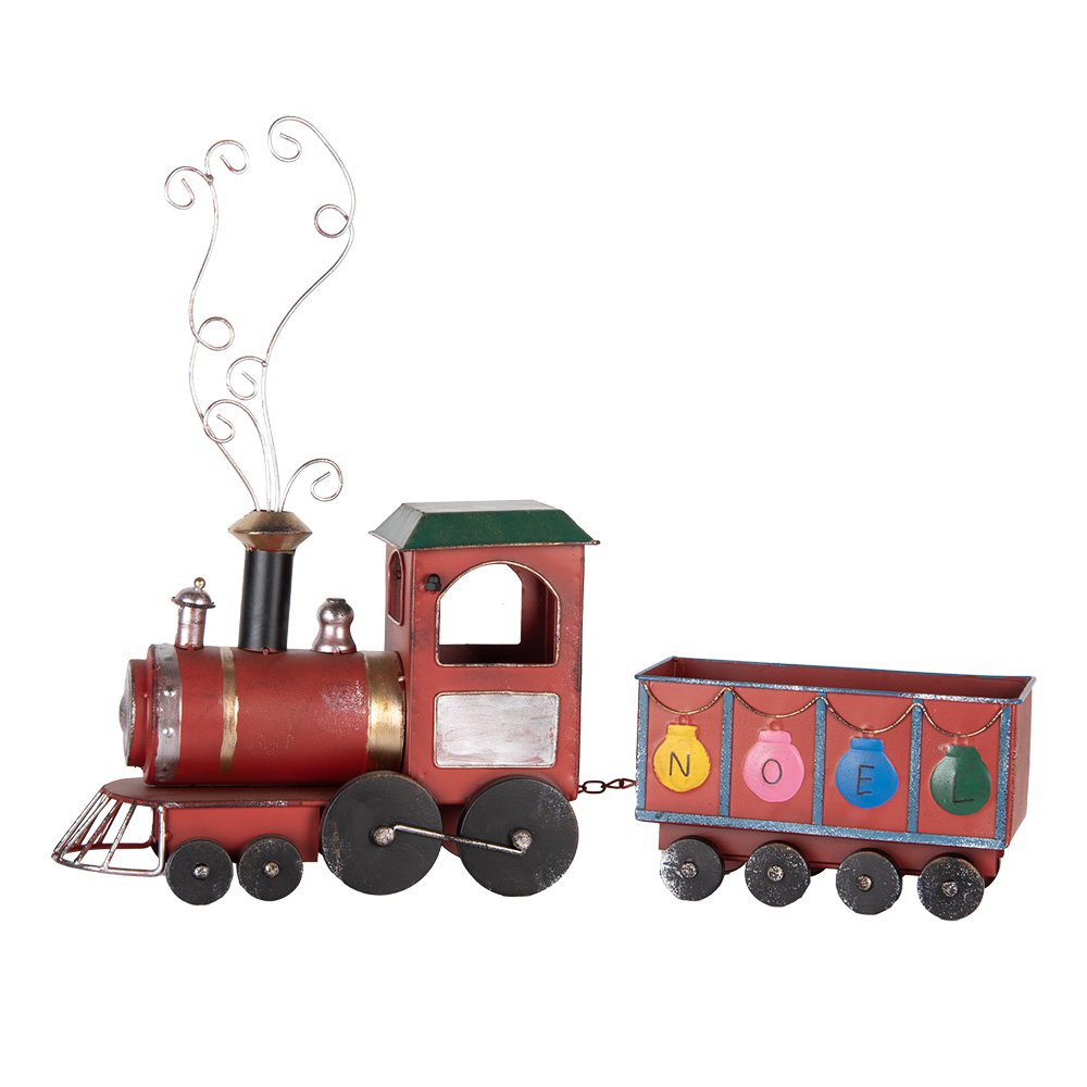 Karácsonyi figura 38 cm – piros