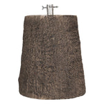 Nagyméretű karácsonyfa talp 53 cm – barna