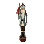 Nagyméretű karácsonyi diótörő figura 203 cm – zöld