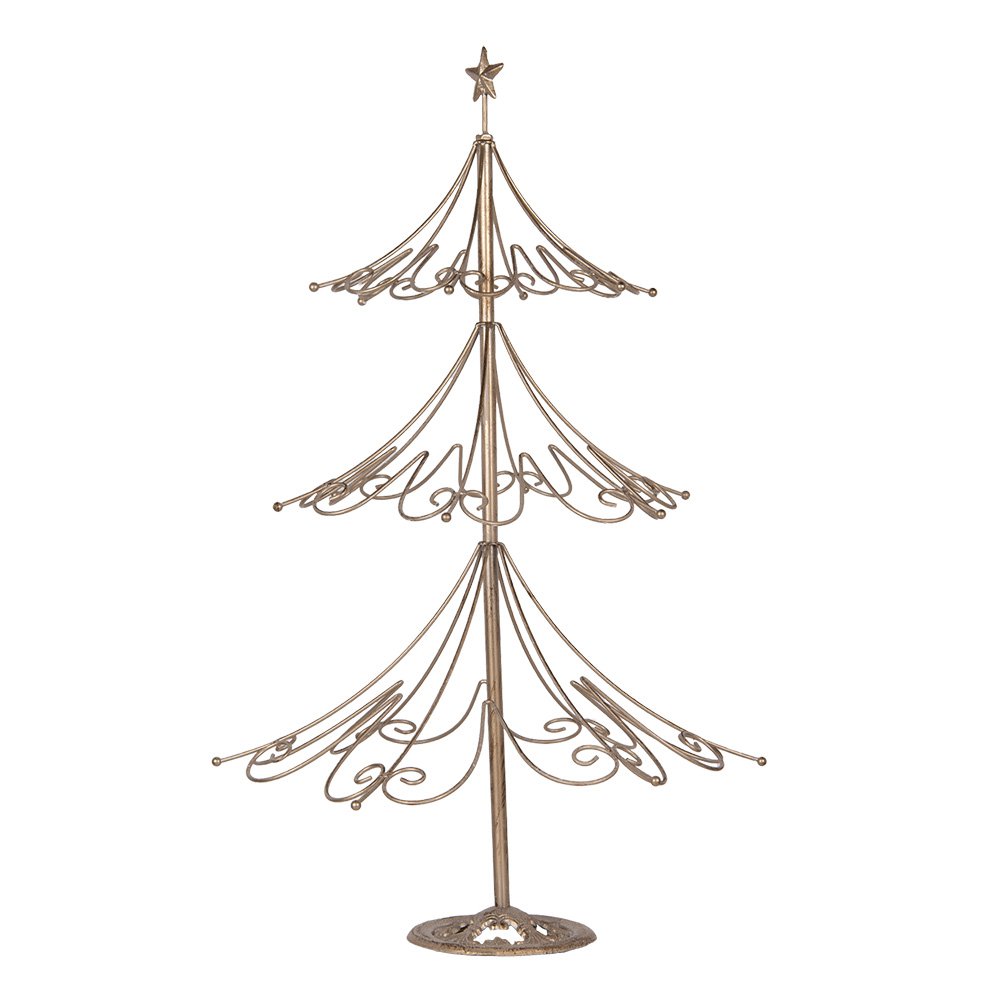 Nagyméretű karácsonyfa 75 cm – arany