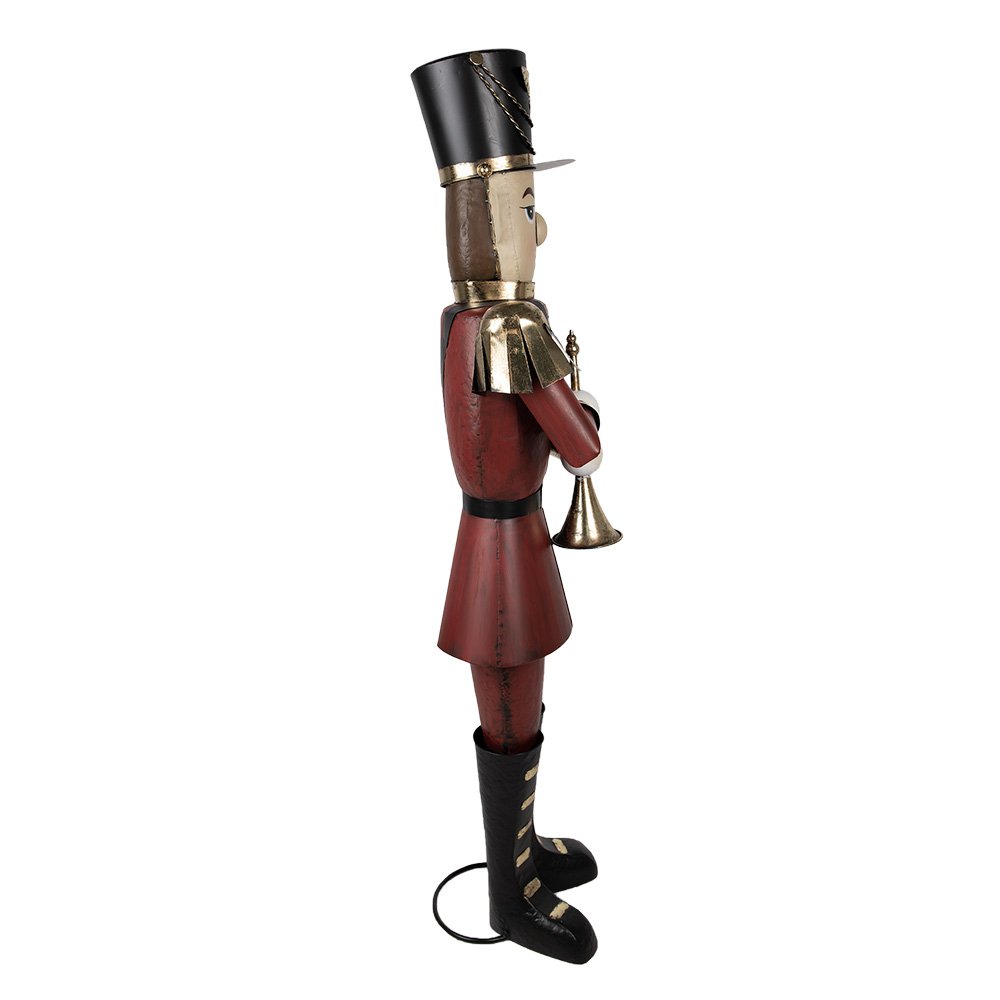 Nagyméretű karácsonyi katona figura 155 cm – piros, zöld