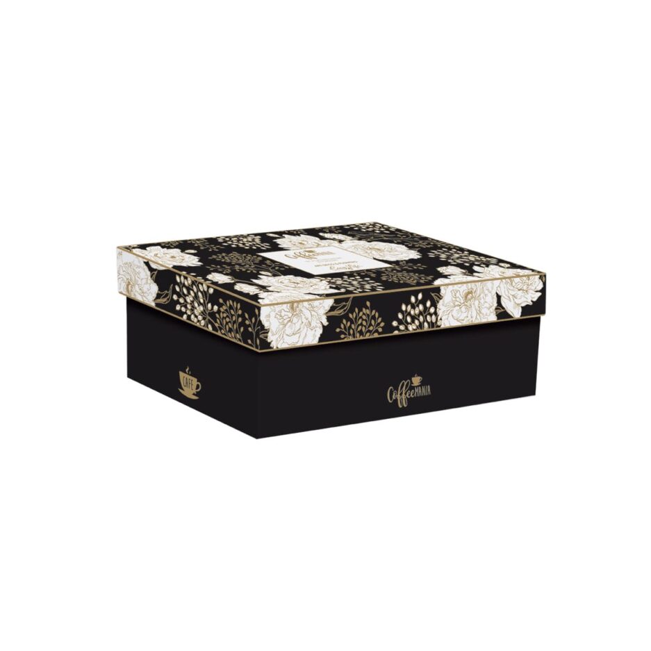 2 személyes porcelán csésze készlet Coffee Mania Art Deco & Flowers