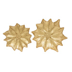 Karácsonyi Üveg dísztál szett 2 db-os 18 / 21 cm díszdobozban White Elegance