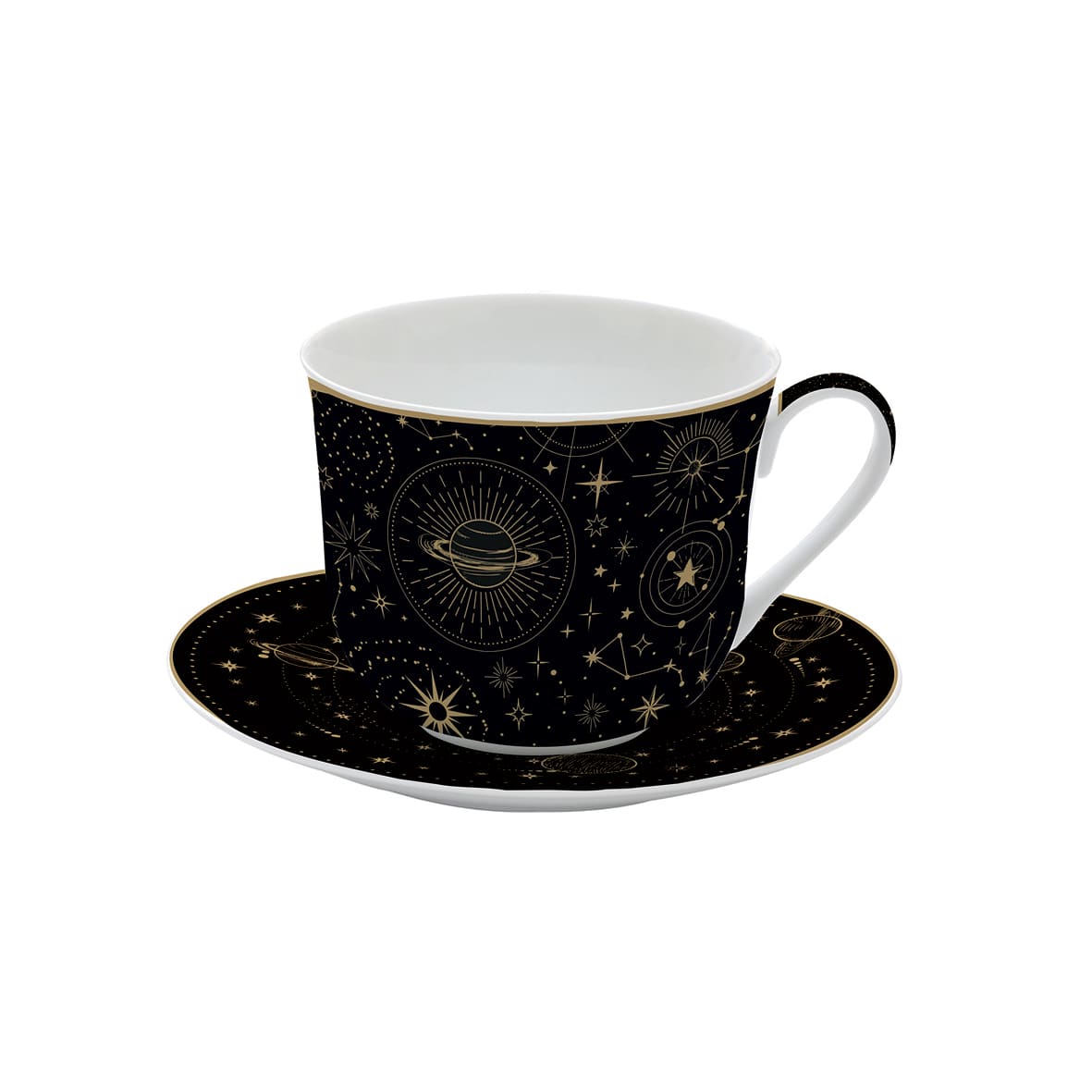 Porcelán nagy csésze szett dobozban Coffee Mania Celestial