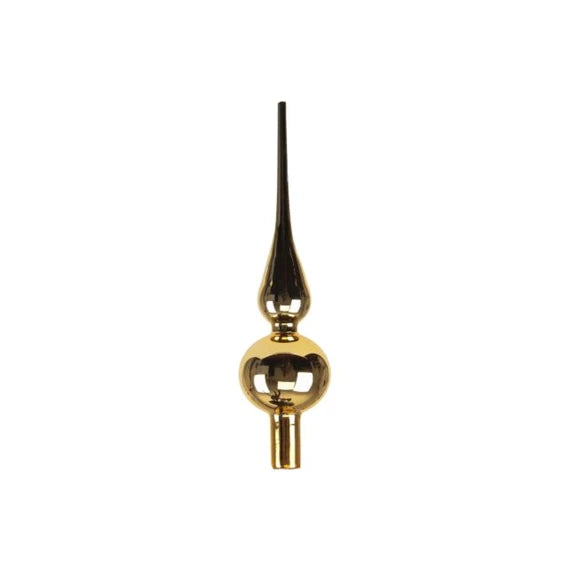 Karácsonyfadísz – csúcsdísz 24,5 cm – arany