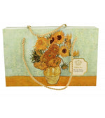 Porcelán csésze két személyes készlet díszdobozban Van Gogh Napraforgók Golden Line