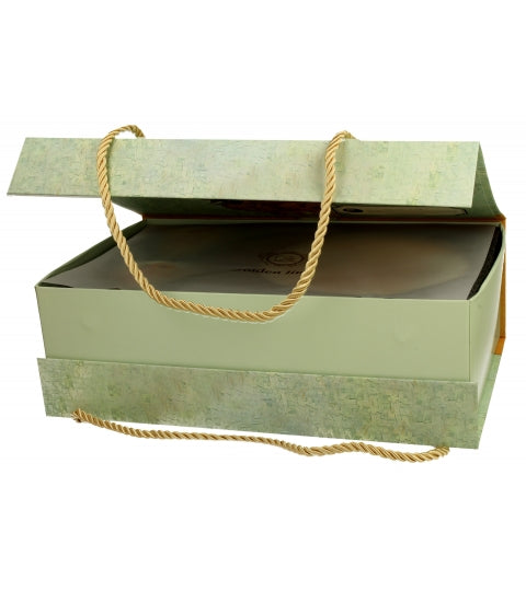 Porcelán csésze két személyes készlet díszdobozban Van Gogh Napraforgók Golden Line