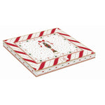 Karácsonyi diótörő formájú porcelán tálca Nutracker Twist