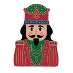 Karácsonyi diótörő formájú porcelán tálca Nutracker Twist