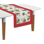 Karácsonyi pamut asztali futó 2 db szett 45x140 cm Christmas Berries