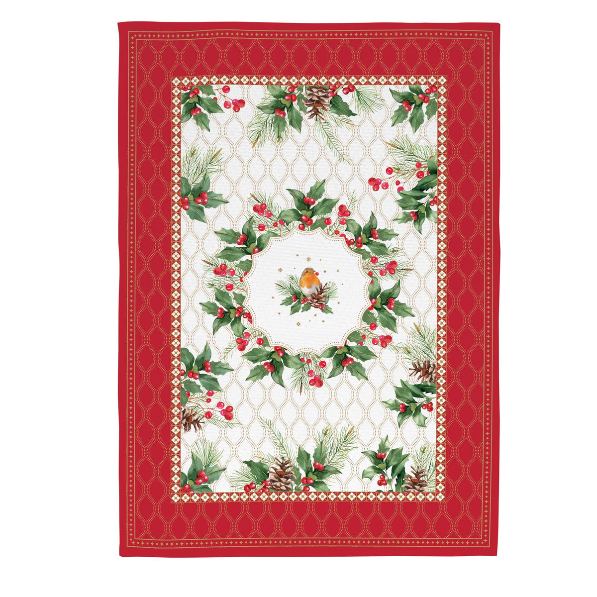 Karácsonyi pamut konyharuha szett 2 db Christmas Berries