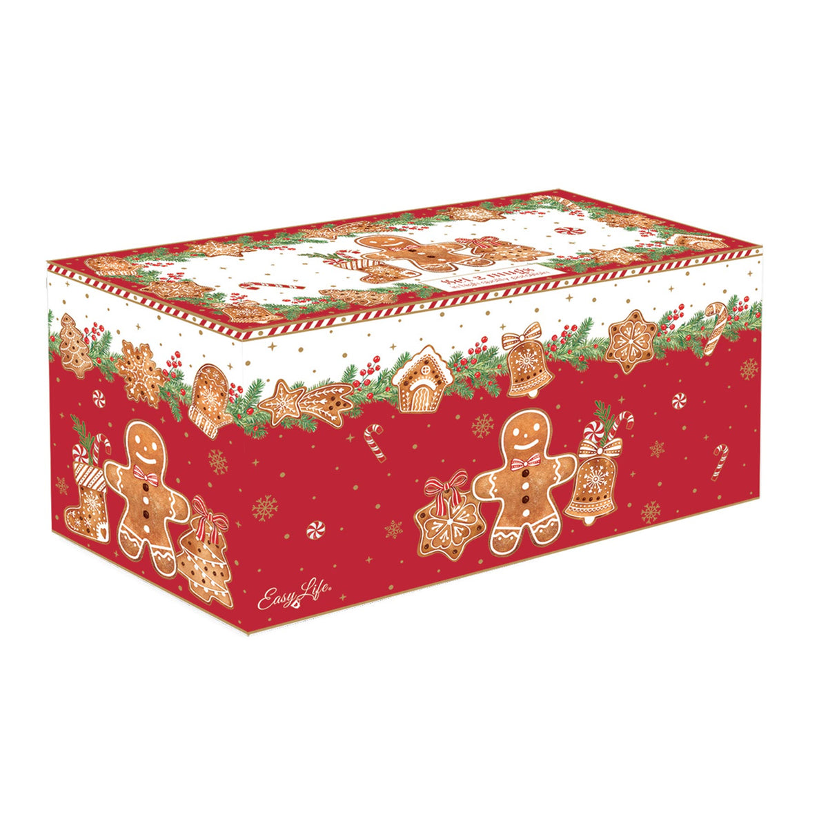 Karácsonyi mézeskalács figurás porcelán bögre 2 db szett