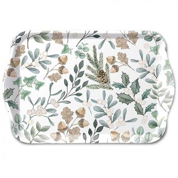 Collection of Leaves Karácsonyi műanyag konyhai kis tálca